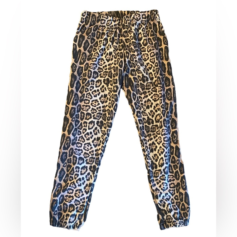 Onzie Youth Leopard Print Sweatpants - NWT - Picture 2 of 4